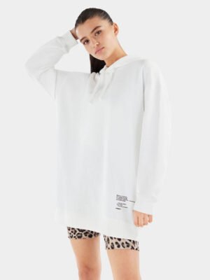 Freddy Long comfort-fit hoodie with a lettering print