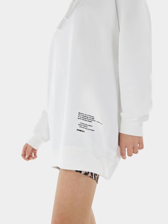Freddy Long comfort-fit hoodie with a lettering print - Image 2