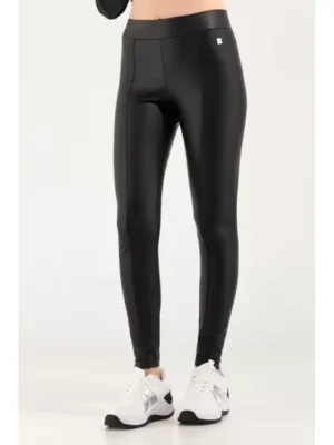 Freddy Slim fit faux leather leggings with front seams