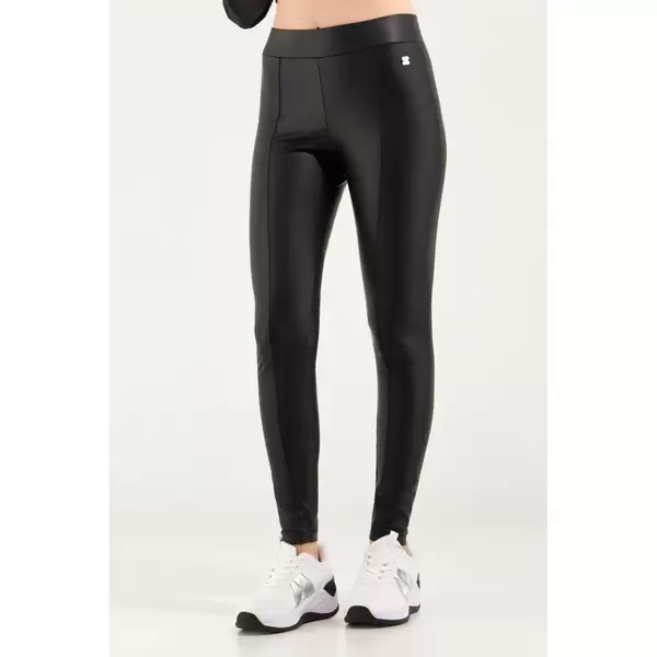 Freddy Slim fit faux leather leggings with front seams