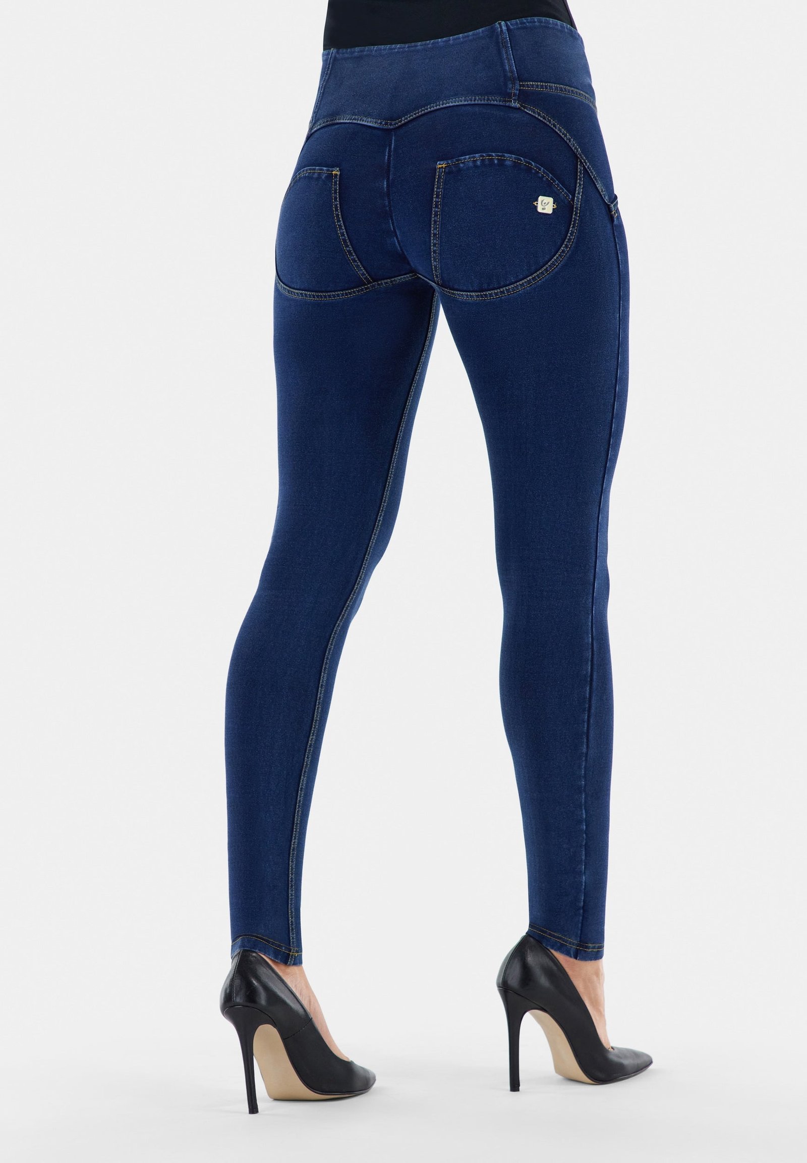 Freddywear WR.UP® organic cotton jeggings with medium waist - Image 2