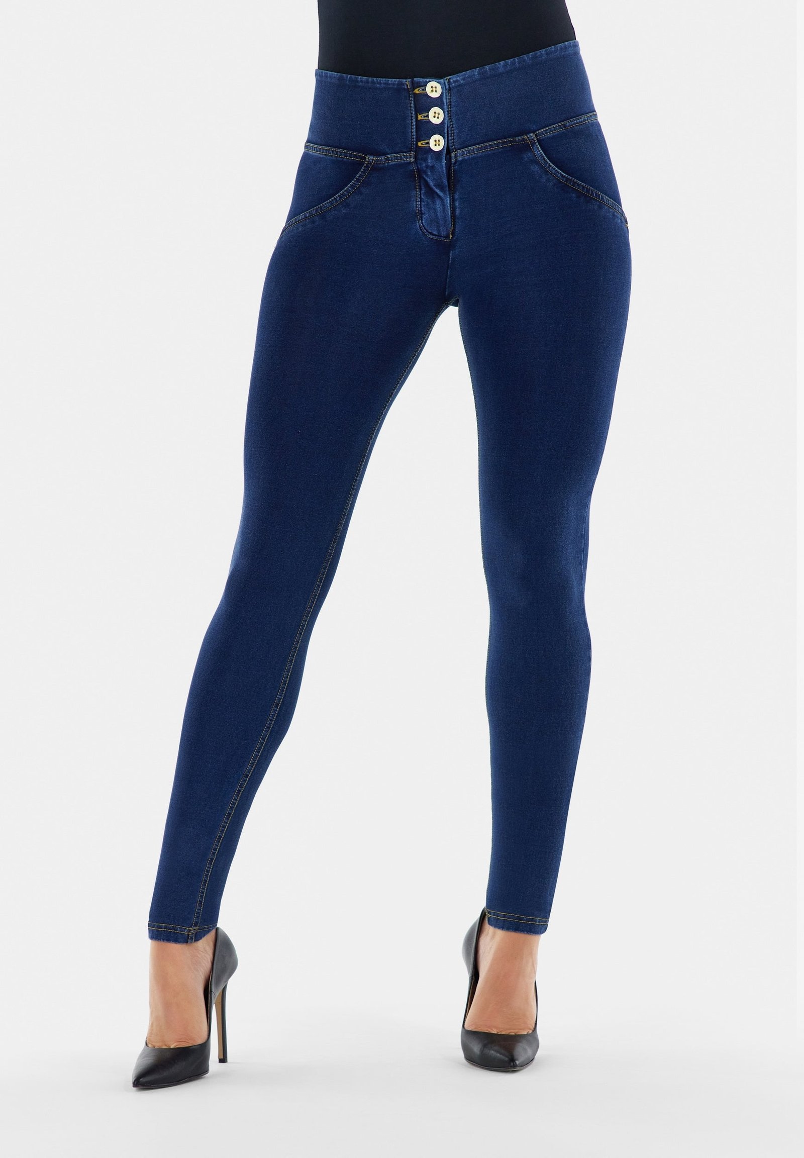 Freddywear WR.UP® organic cotton jeggings with medium waist