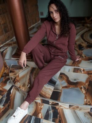 Freddywear Cropped full-zip hoodie