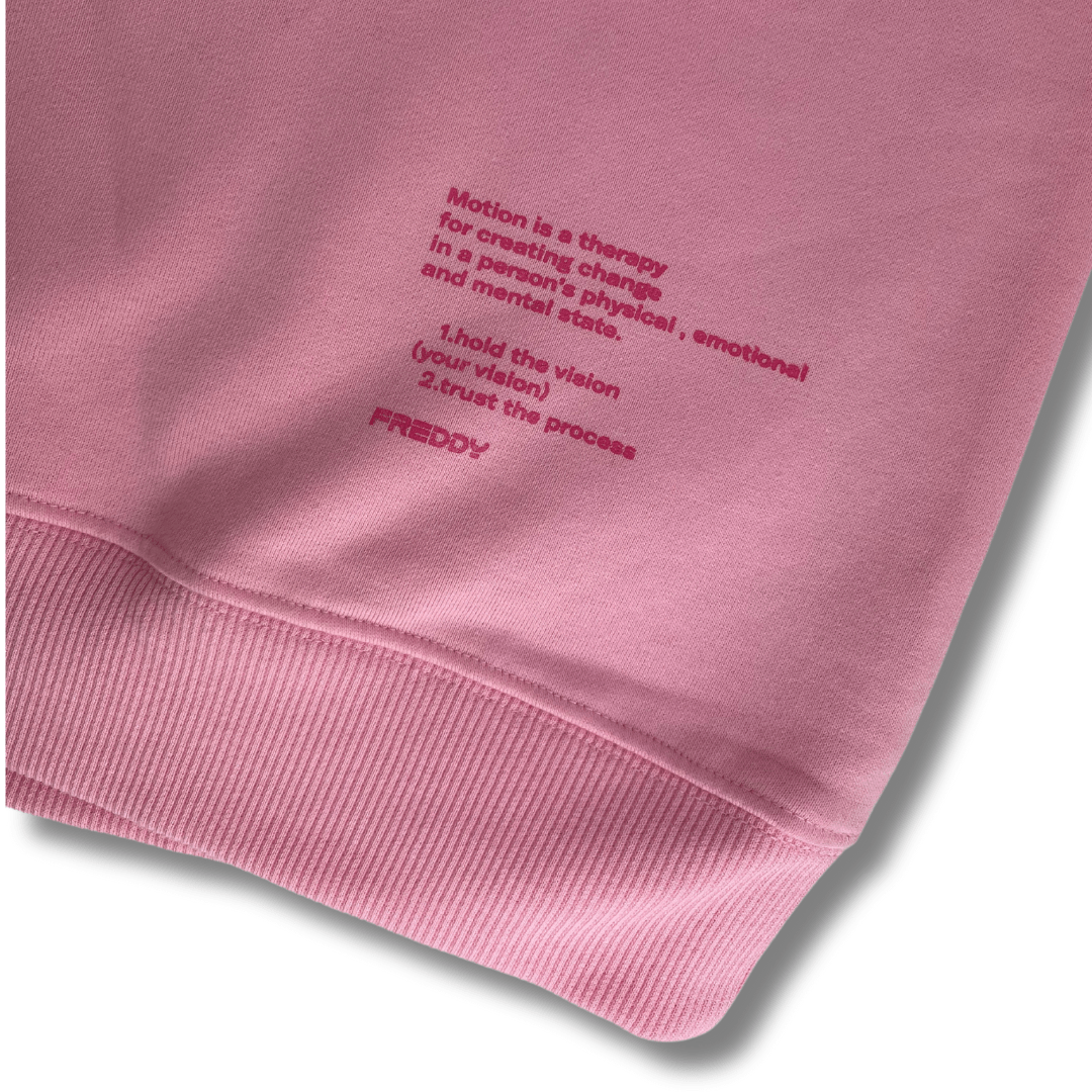Freddy Long comfort-fit hoodie with a lettering print