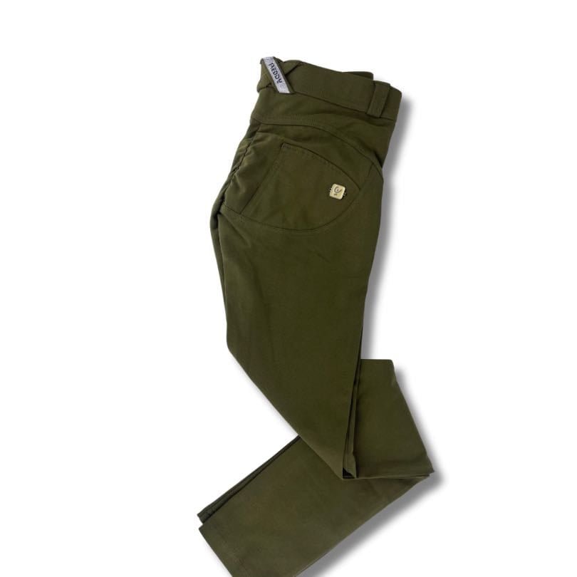 Freddy WR.UP® skinny push up organic cotton trousers with regular waist