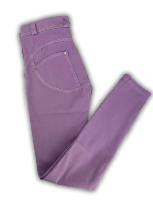 Freddy WR.UP® skinny push up trousers in garment-dyed shuttle-woven fabric